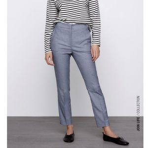 Zara Jogger Waist Pants in Indigo